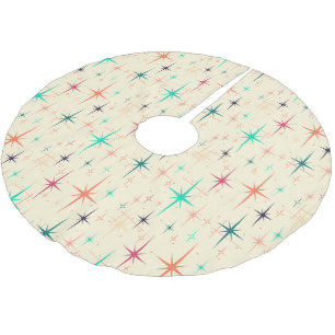 Vintage Starburst Brushed Polyester Tree Skirt