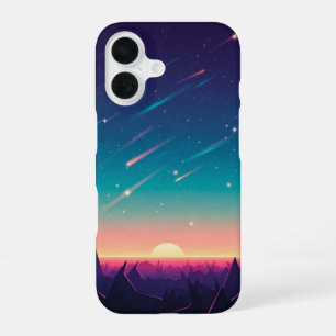 Vintage Starry Sky Gradient iPhone 16 Case