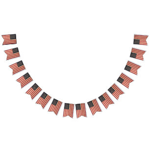 Vintage Stars and Stripes American Bunting