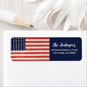 Vintage Stars and Stripes American Flag