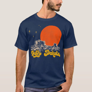 Vintage State of South Dakota Mid Century Distress T-Shirt