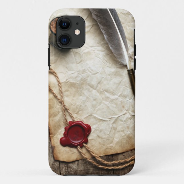 Vintage Stationary Old Photos Case-Mate iPhone Case (Back)