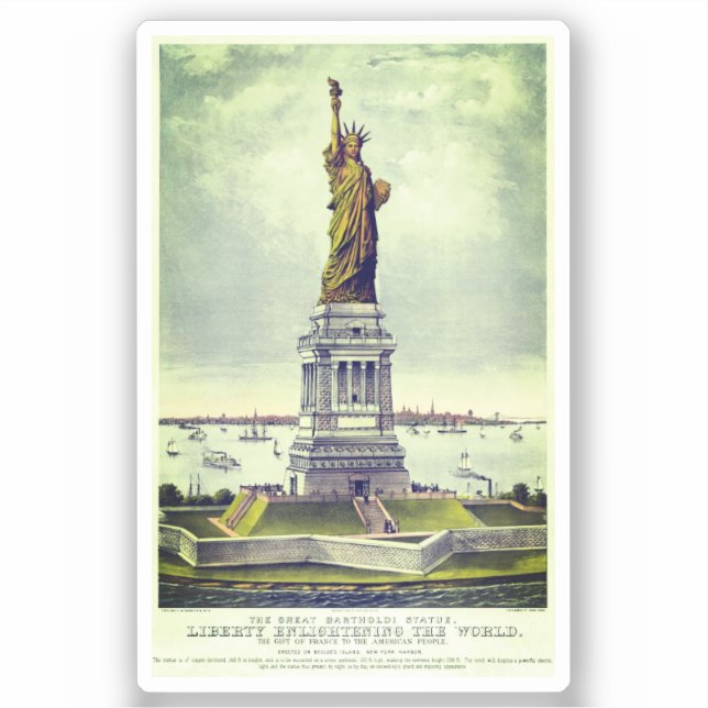 Vintage Statue of Liberty (Front)