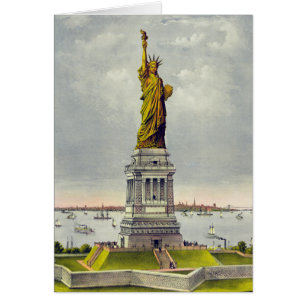 Vintage Statue of Liberty and
