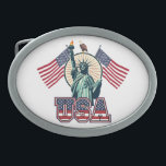 Vintage, Statue of Liberty  Belt Buckle<br><div class="desc">.</div>