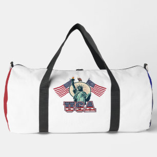 Vintage, Statue of Liberty Duffle Bag