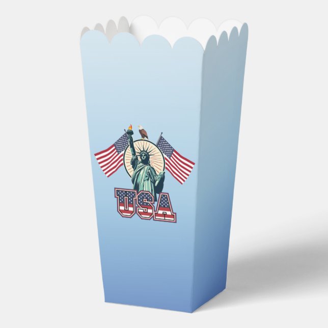 Vintage, Statue of Liberty  Favour Box (Front)