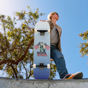 Vintage, Statue of Liberty Skateboard