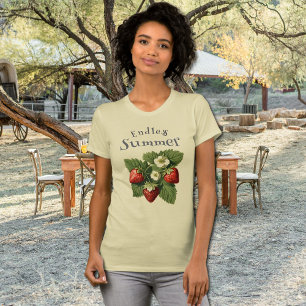Vintage Stawberries - Endless Summer T-Shirt
