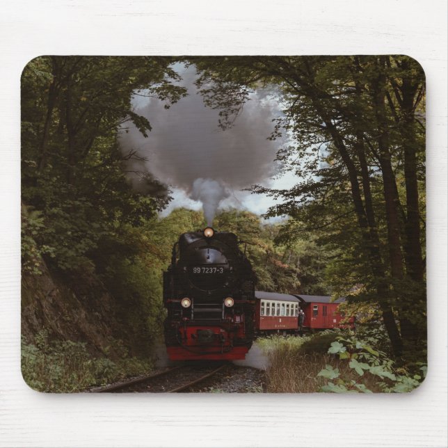 Vintage Steam Engine Train 997237-3 Mouse Mat (Front)