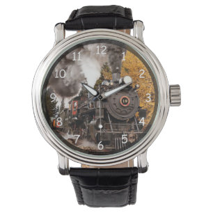 Vintage Steam Engine Train Watch