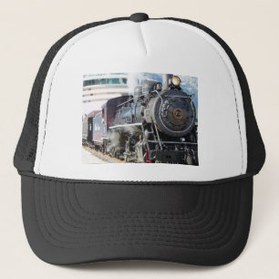 Vintage Steam Locomotive Trucker Hat