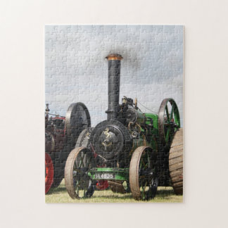 Vintage Steam Traction Engine Jigsaw Puzzle 