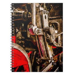 Vintage Steam Train - Driving Gear Notebook