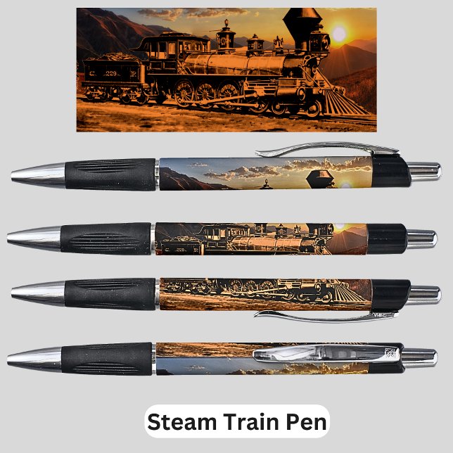 Vintage Steam Train Engine CPRR 229  Railroad (Creator Uploaded)