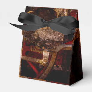 Vintage steam train gear favour box