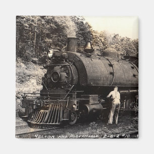 Vintage-Steam Train Magnet