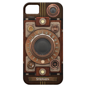 Vintage Steampunk Camera #1C iPhone 5 Cover