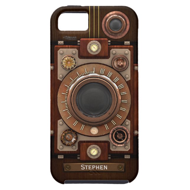 Vintage Steampunk Camera #1C Case-Mate iPhone Case (Back)