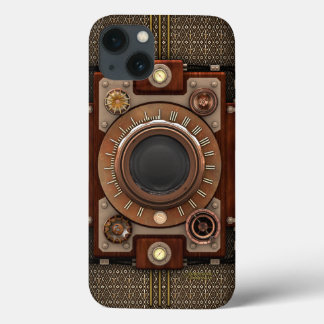 Vintage Steampunk Camera #1D (De Luxe!) iPhone 13 Case