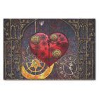 Vintage Steampunk Hearts Wallpaper