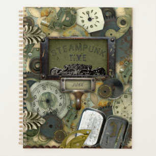 Vintage Steampunk Time Planner