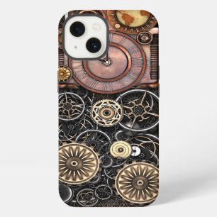 Vintage Steampunk Timepiece Redux #2 iPhone 13 Case