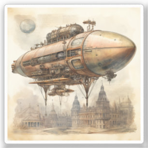 Vintage Steampunk Zeppelin (12)