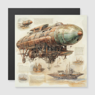 Vintage Steampunk Zeppelin (4)