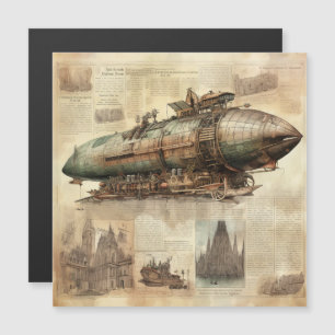 Vintage Steampunk Zeppelin (5)