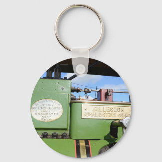 Vintage Steamroller Key Ring