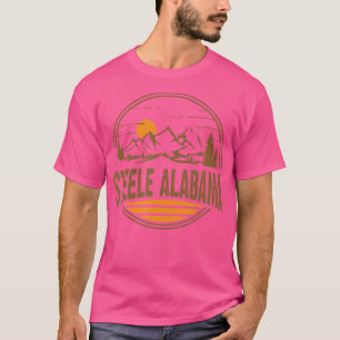 Vintage Steele Alabama Mountain Hiking Souvenir Pr T-Shirt