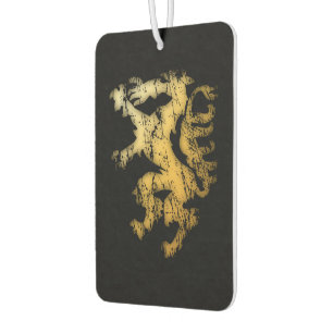 Vintage Steiermark Österreich Panther Gold Car Air Freshener