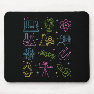 Vintage Stem Science Technology Engineering Math T Mouse Mat