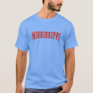 Vintage Stencil Mississippi State Oversized T-Shirt