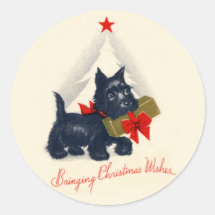 Vintage Stickers - Christmas