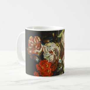Vintage Still Life with Flowers Coffee Mug