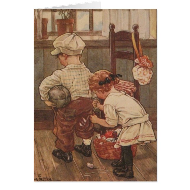 Vintage - Stitching His Britches, (Front)