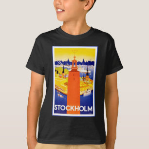 Vintage Stockholm Sweden T-Shirt
