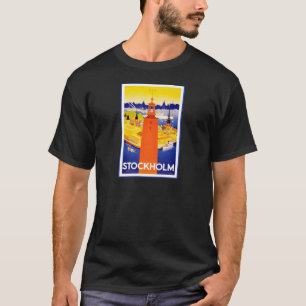Vintage Stockholm Sweden T-Shirt