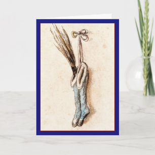 Vintage Stockings - Christmas Card