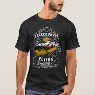 Vintage STOL Bush Plane Backcountry Flying T-Shirt