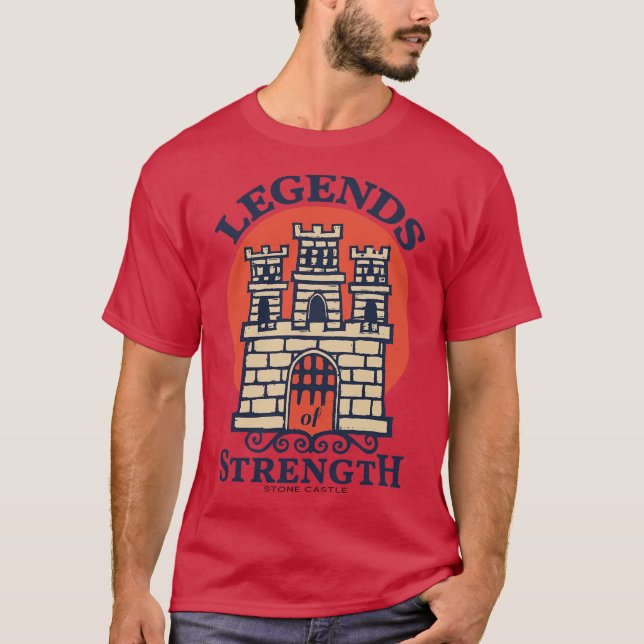Vintage Stone Castle T-Shirt (Front)