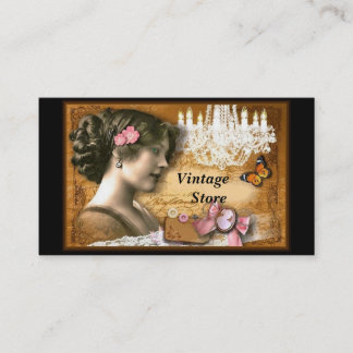 Vintage Store Antique Store Business Card