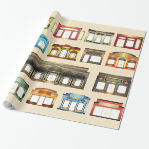 vintage stores wrapping paper
