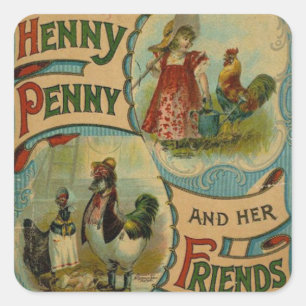 Vintage story book any purpose sticker