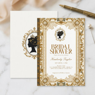 Vintage Story Book New Chapter Bridal Shower Invitation
