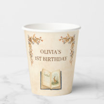Vintage storybok first birthday