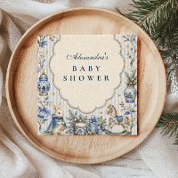 Vintage Storybook Christmas Baby Shower
