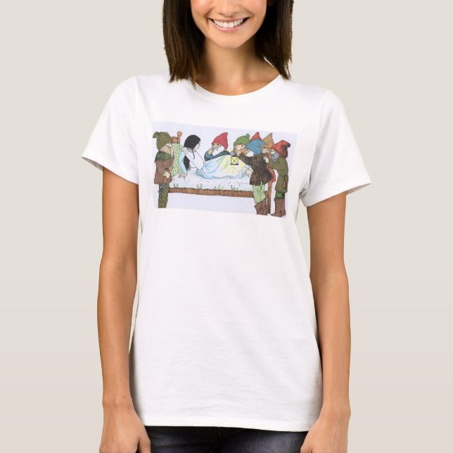 Vintage Storybook Fairytale Art. T-Shirt (Front)